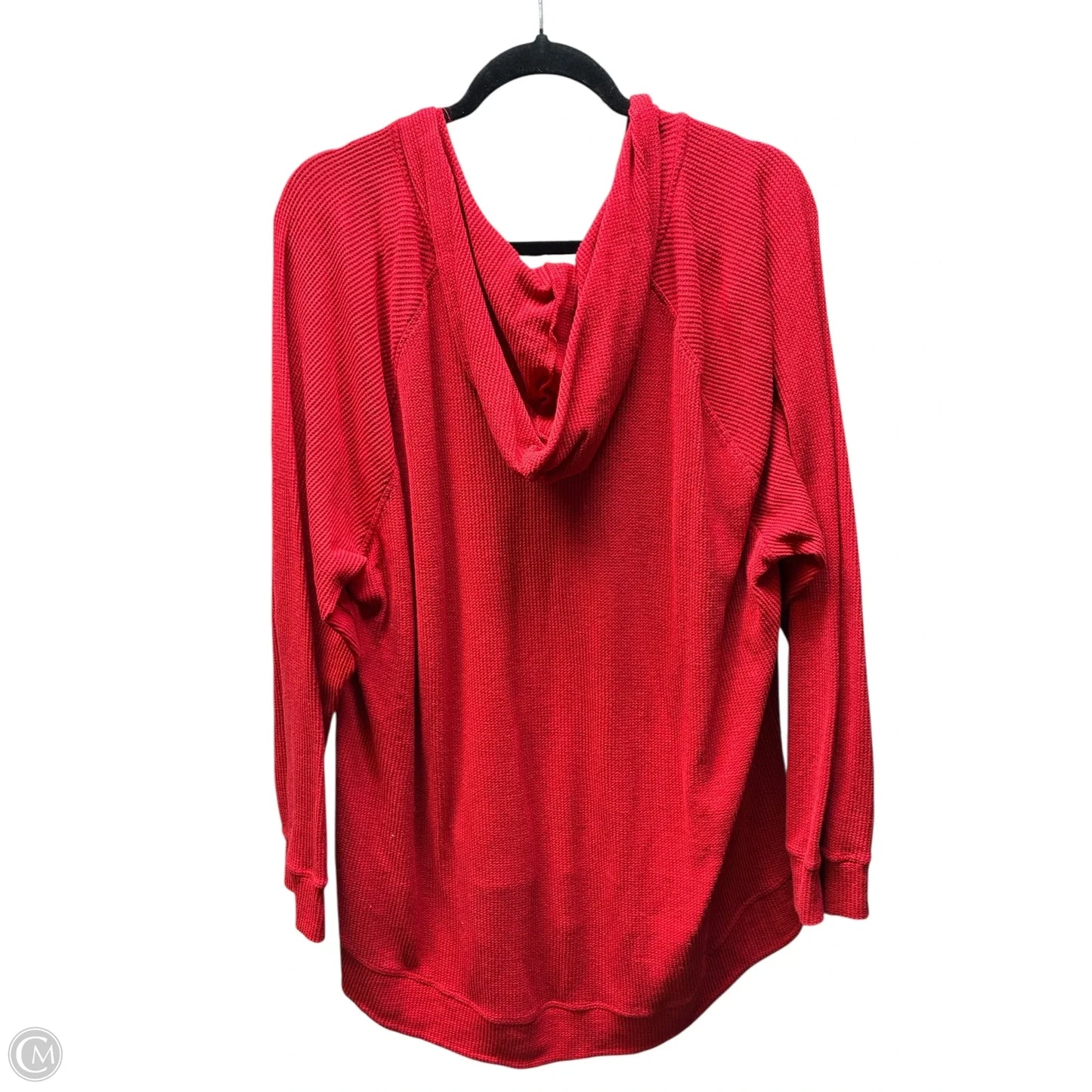 Sweatshirt Hoodie By Holiday Time In Red, Size: Xxl