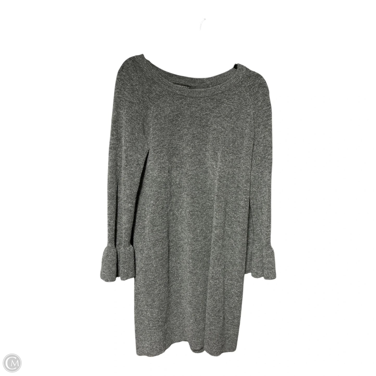 Dress Sweater By Banana Republic In Grey, Size: M