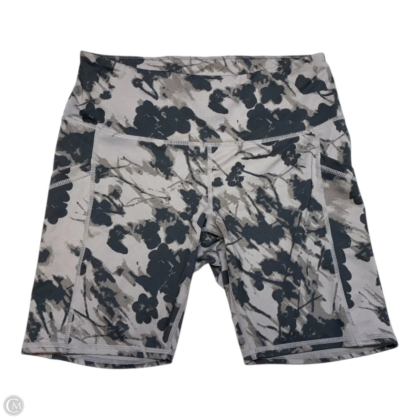 Athletic Shorts By Zella In Black & Grey, Size: M
