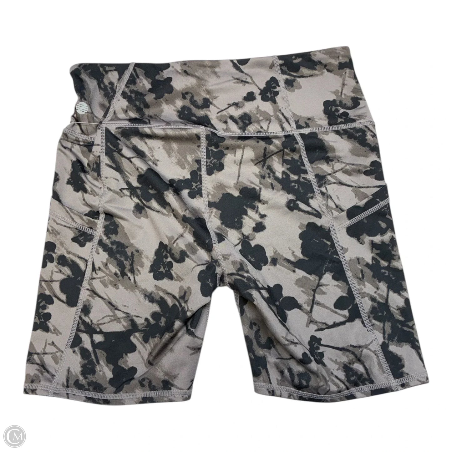 Athletic Shorts By Zella In Black & Grey, Size: M