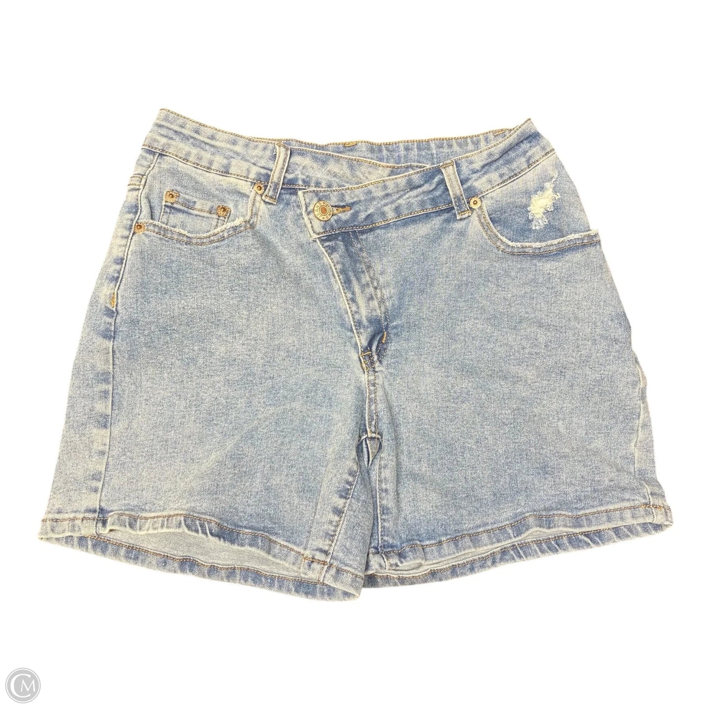 Shorts By Cmf In Blue Denim, Size: 4