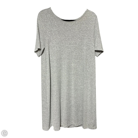 Dress Casual Midi By Gap In Grey, Size: L