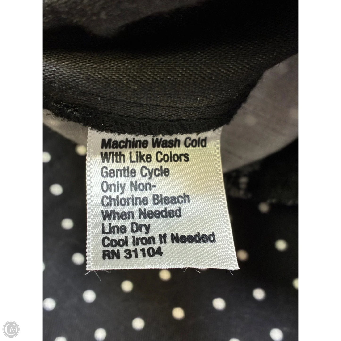 Capris By Kim Rogers In Polkadot Pattern, Size: 10