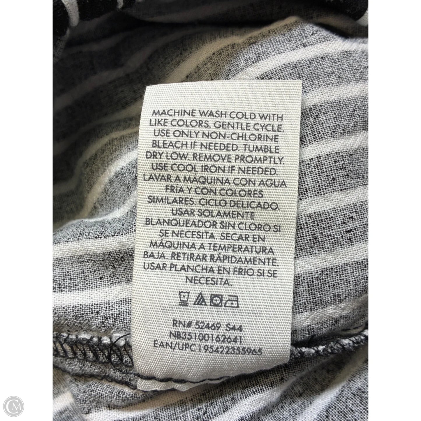 Pants Lounge By No Boundaries In Black & White, Size: Xxs