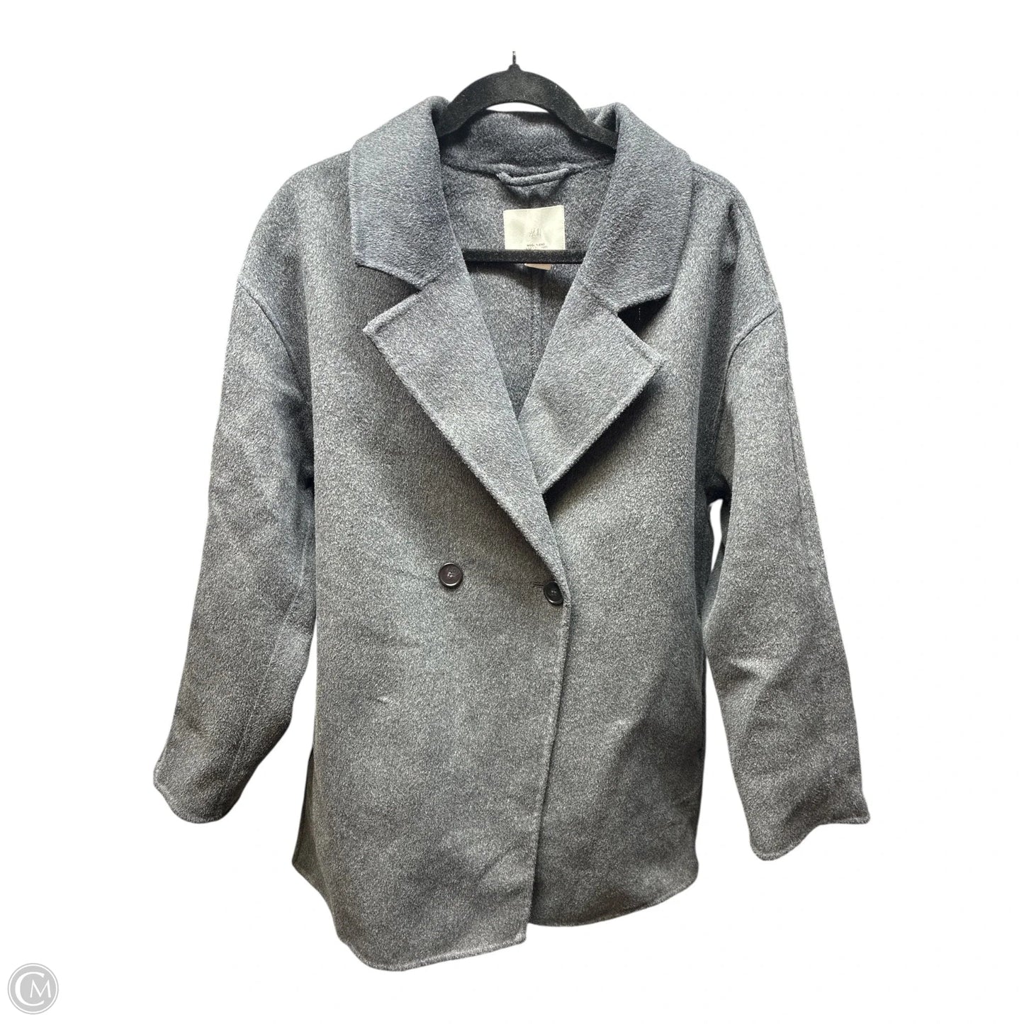 Coat Other By H&m In Grey, Size: L