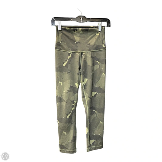 Athletic Leggings By Lululemon In Camouflage Print, Size: 6