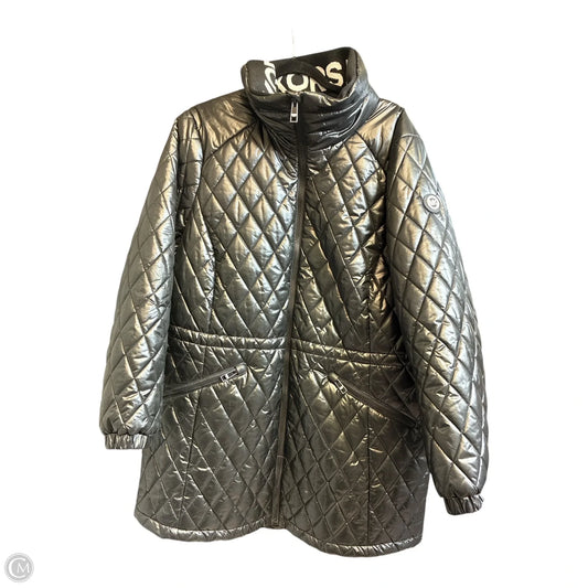 Jacket Designer By Michael Kors In Black, Size: 2x