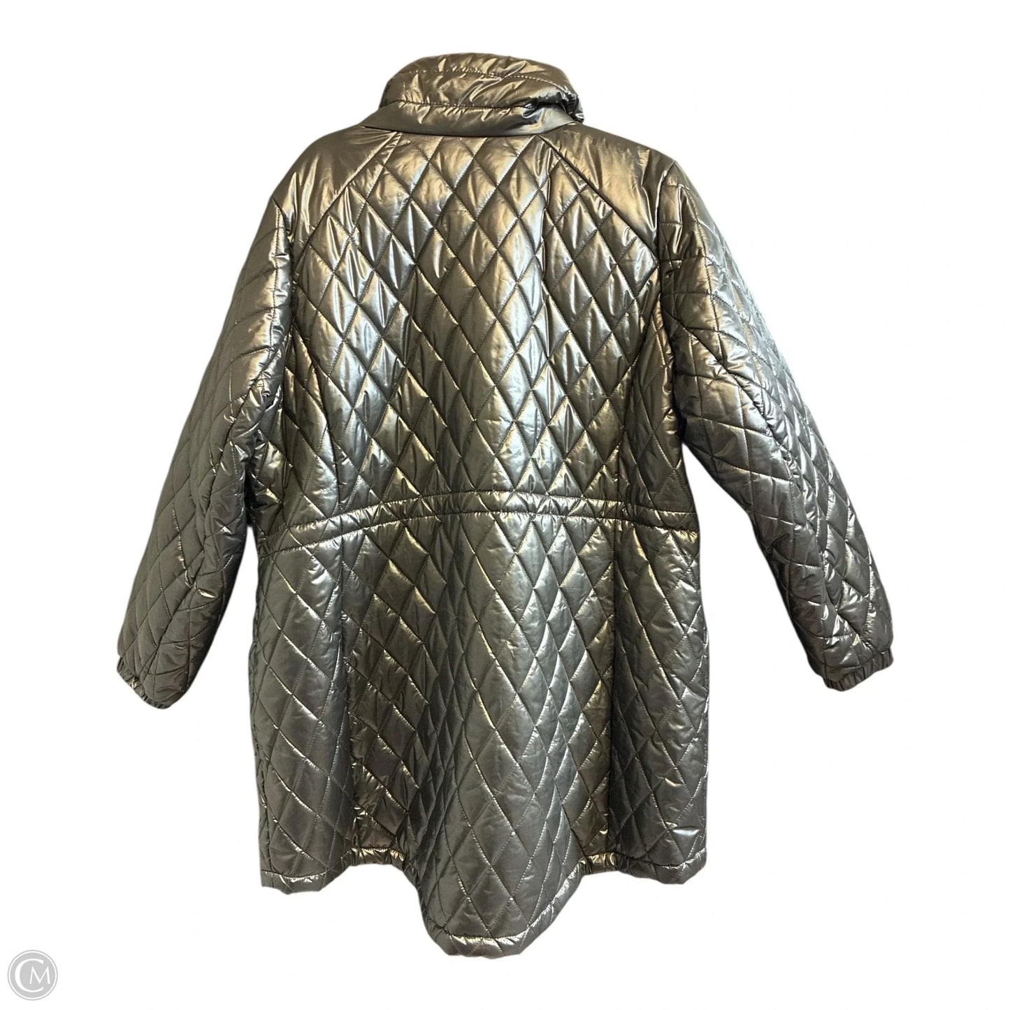 Jacket Designer By Michael Kors In Black, Size: 2x