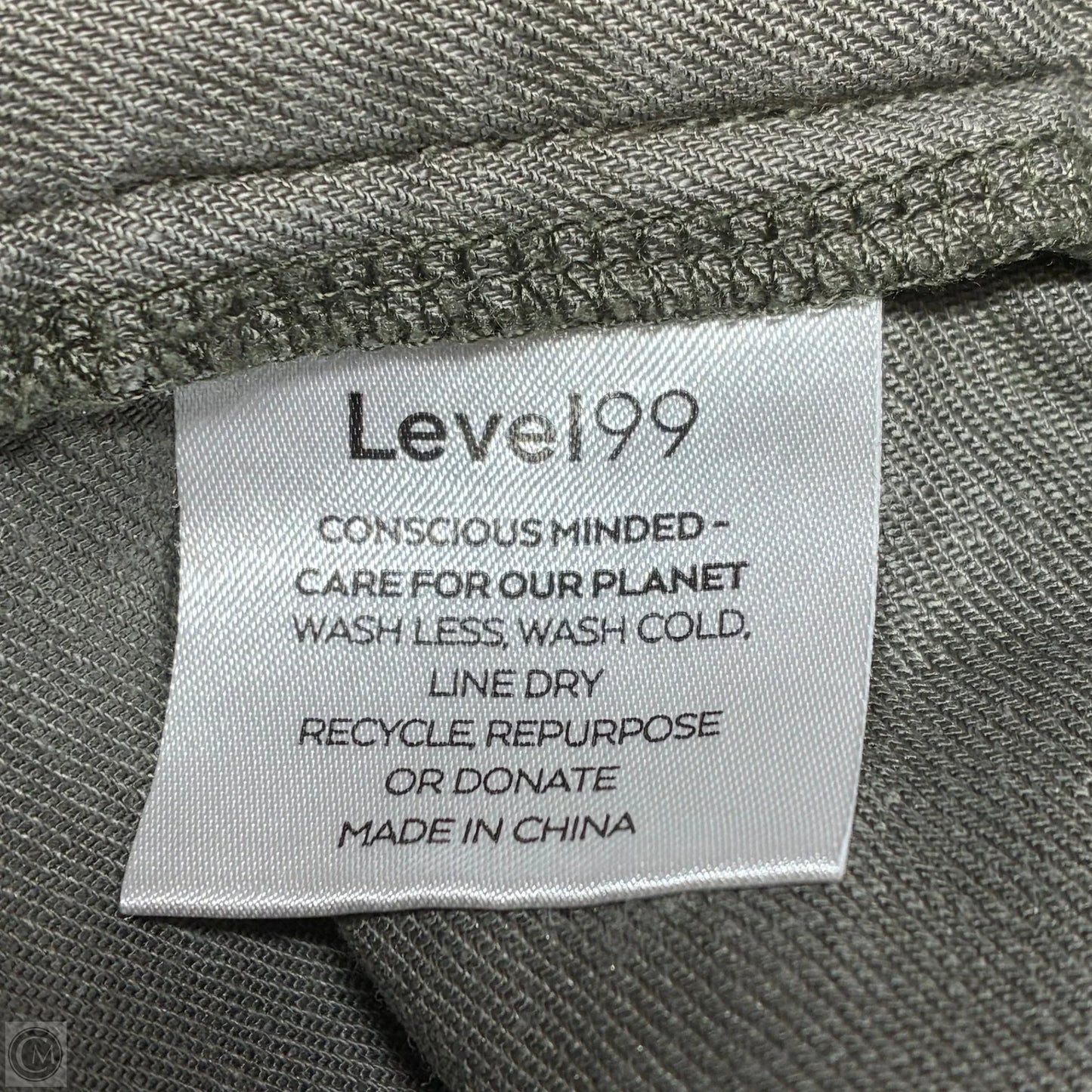Shorts By Level 99 In Green, Size: S