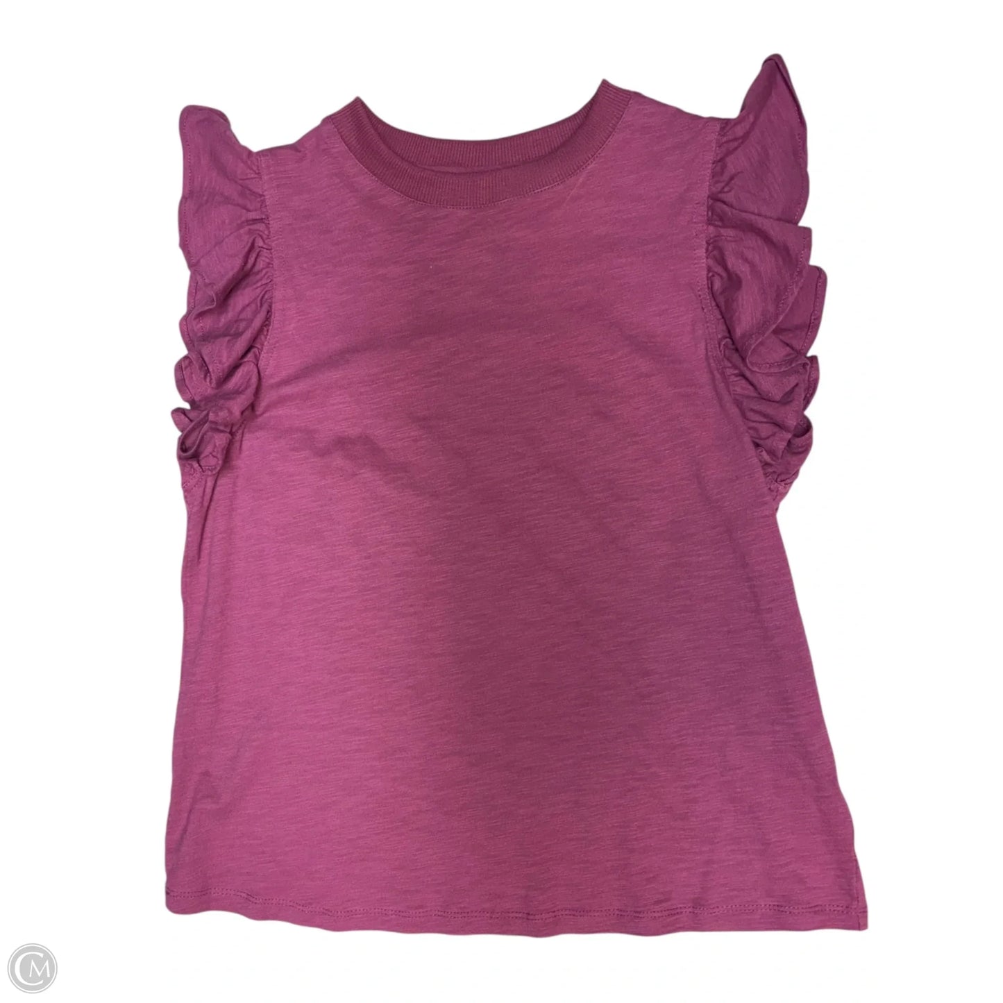 Top Short Sleeve By Bishop + Young In Pink, Size: Xs