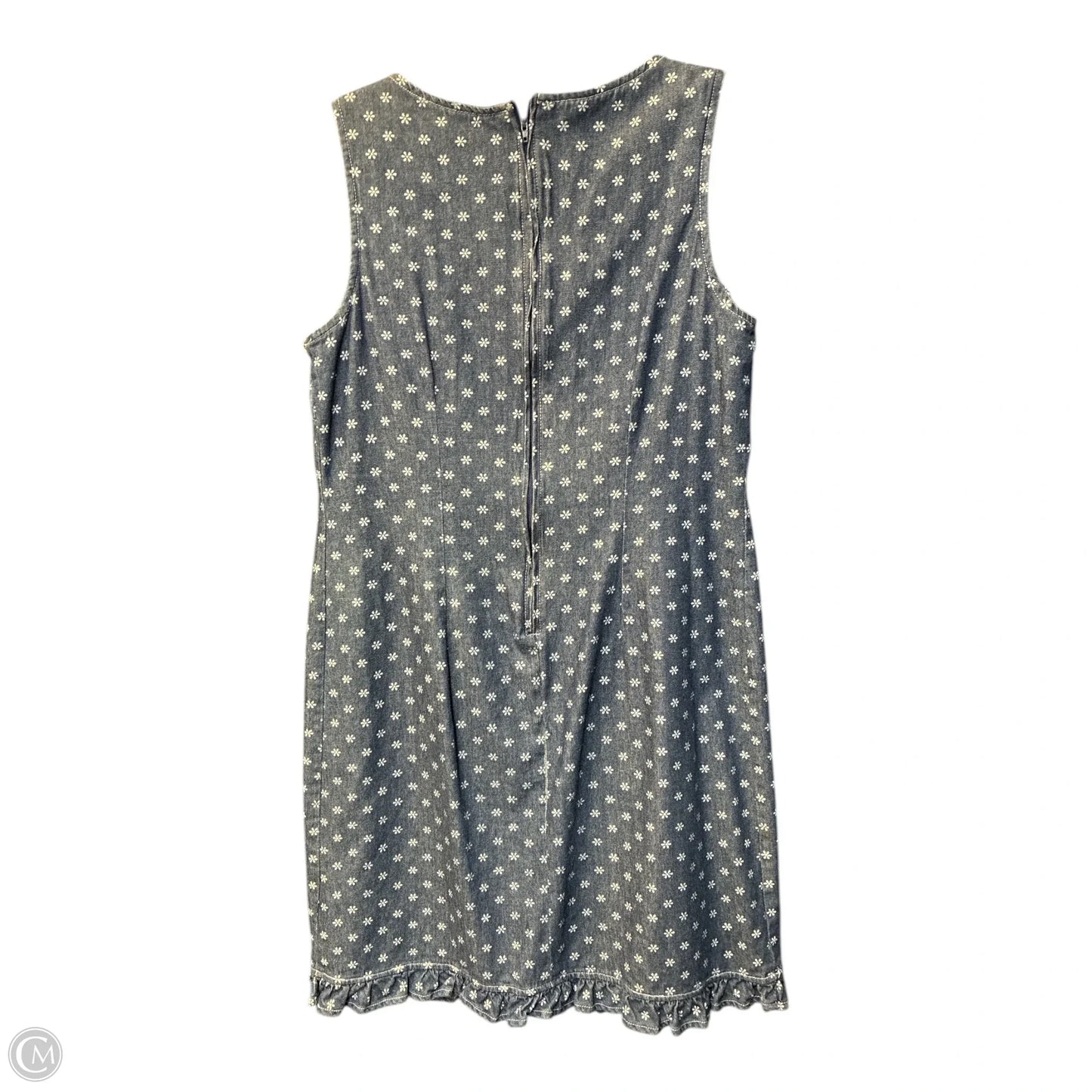 Dress Casual Short By French Cuff In Blue, Size: M