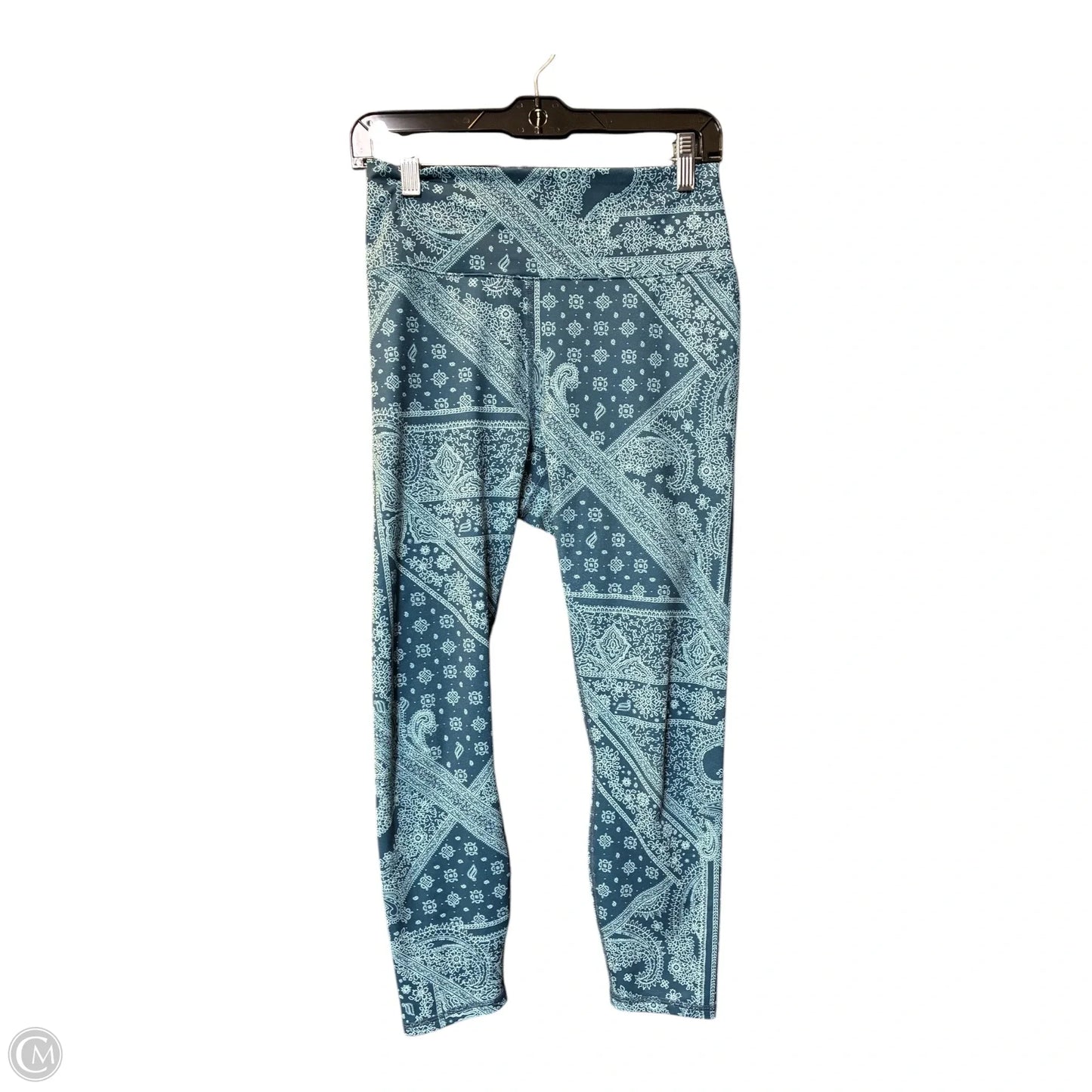 Athletic Capris By Fabletics In Blue, Size: M