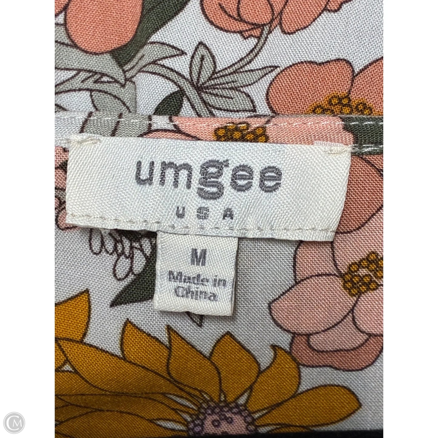 Dress Casual Short By Umgee In Floral Print, Size: M