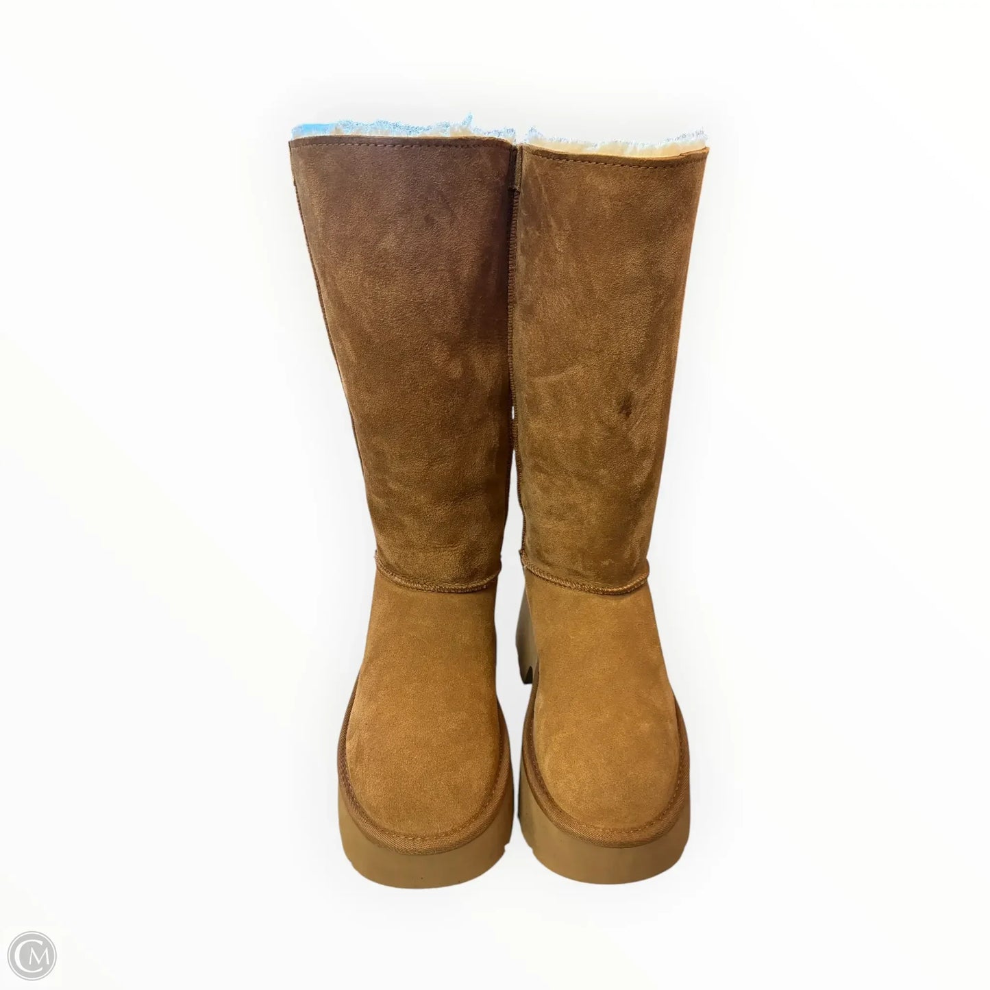 Boots Designer By Ugg In Tan, Size: 5