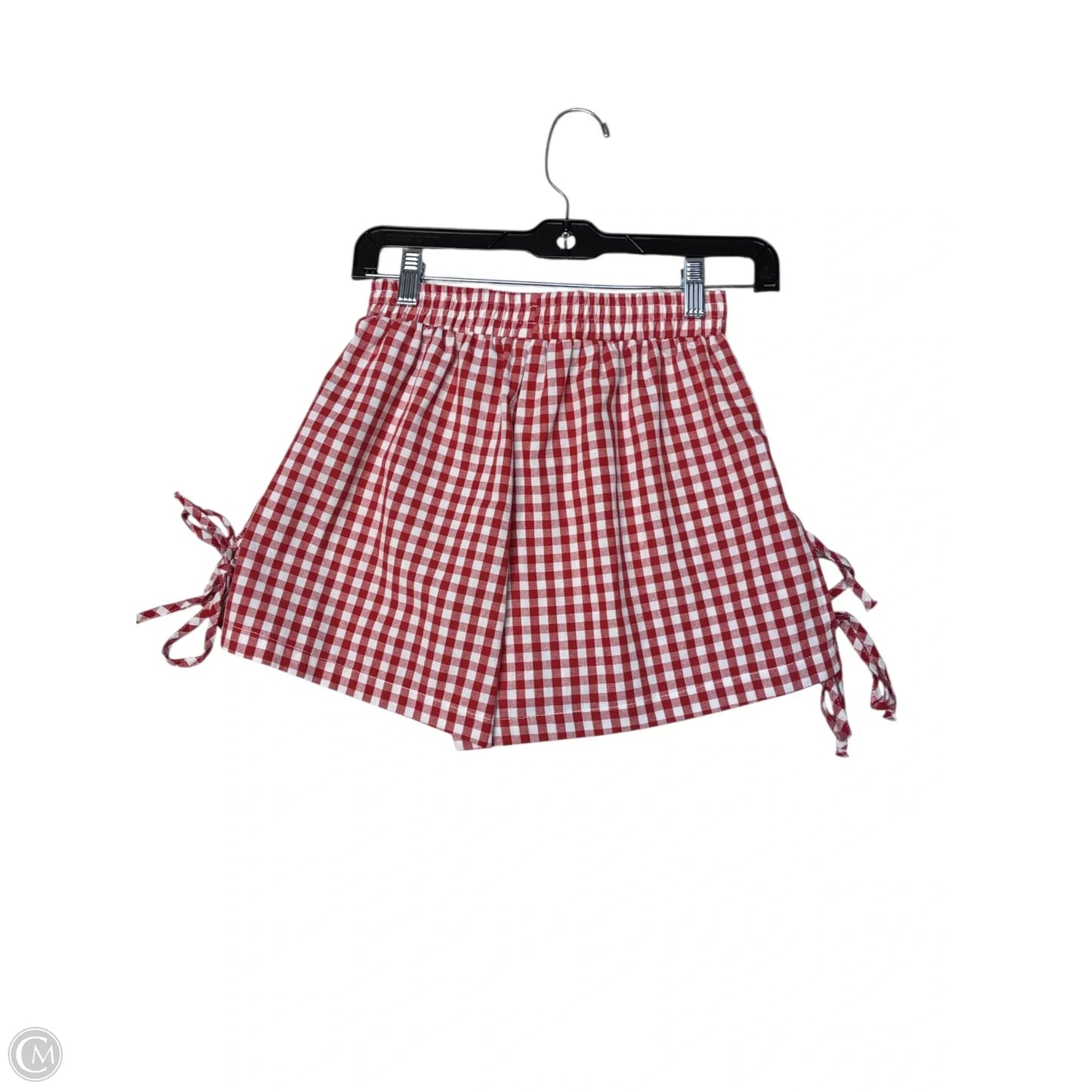 Shorts By Shein In Red & White, Size: Xs