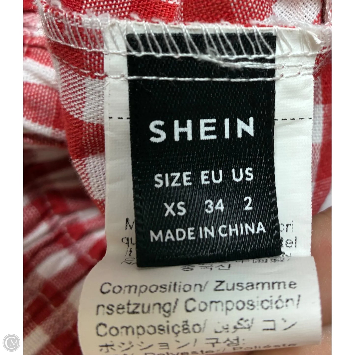 Shorts By Shein In Red & White, Size: Xs