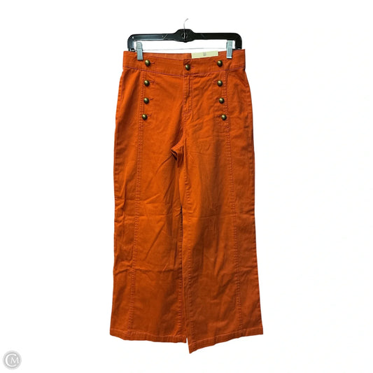 Pants Wide Leg By St Johns Bay In Orange, Size: 4p