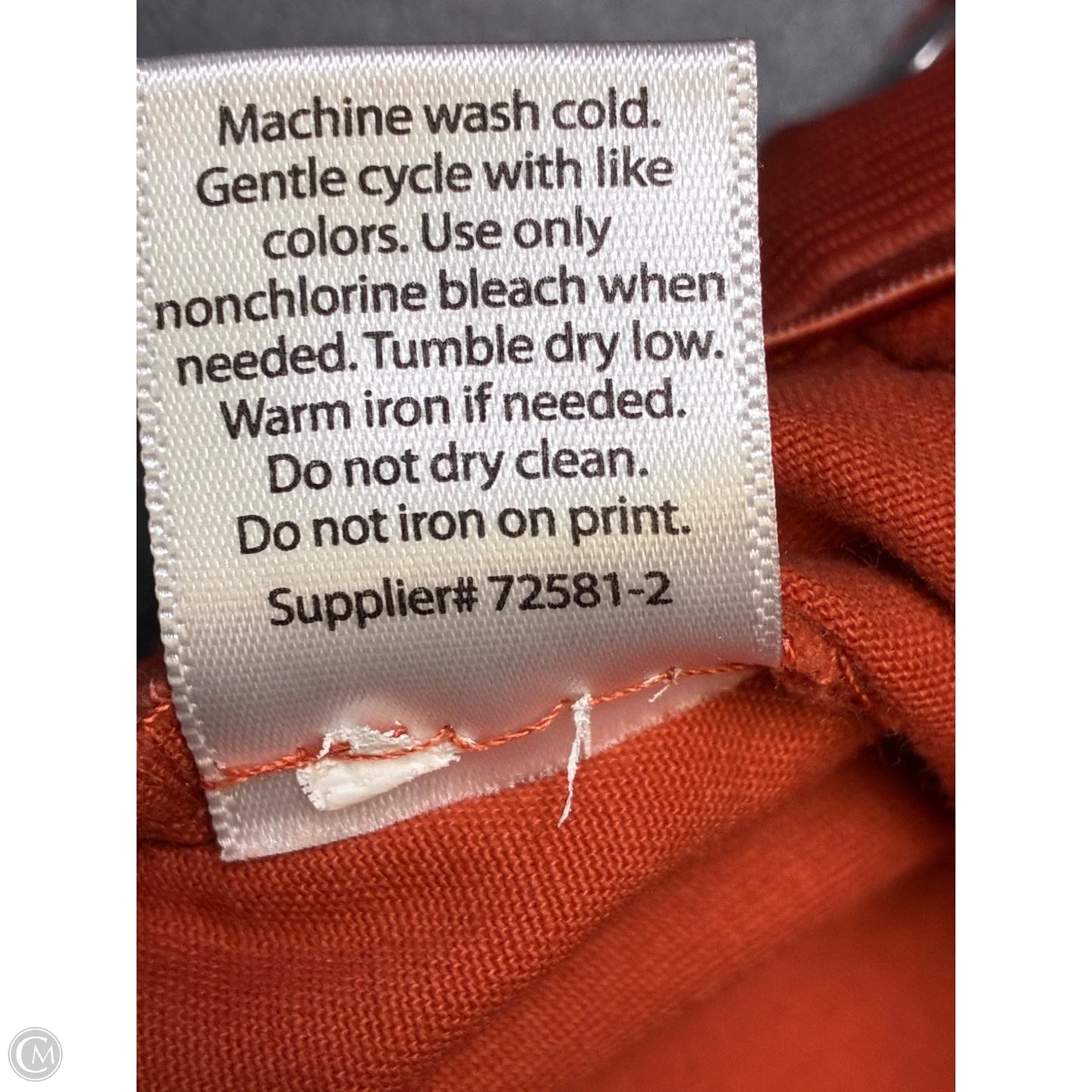 Pants Wide Leg By St Johns Bay In Orange, Size: 4p