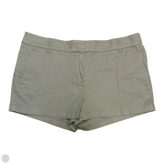 Shorts By J. Crew In Green, Size: 12