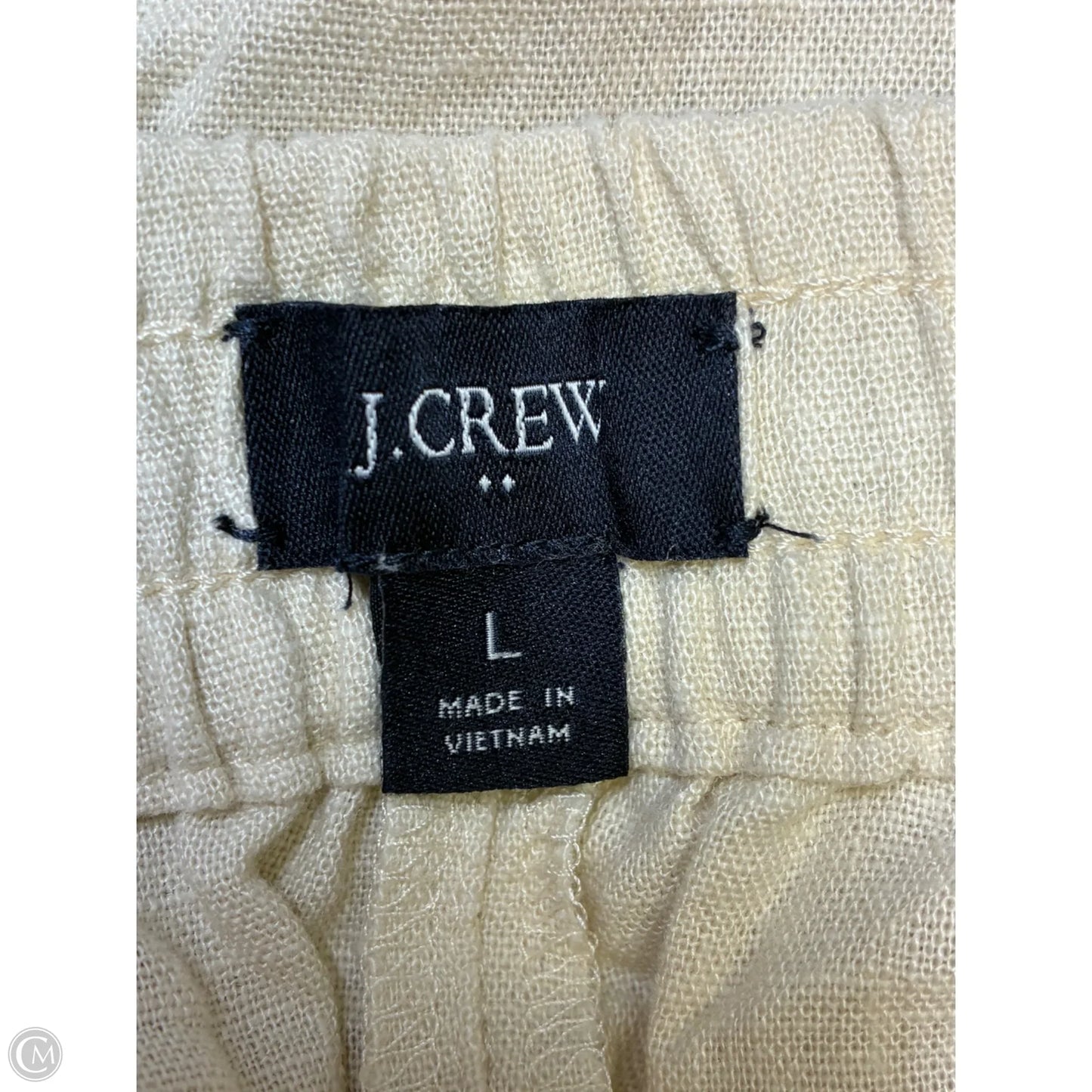 Shorts By J. Crew In Cream, Size: 12