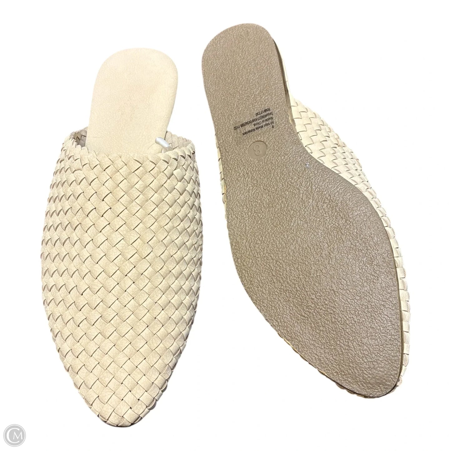 Shoes Flats By Universal Thread In Beige, Size: 8