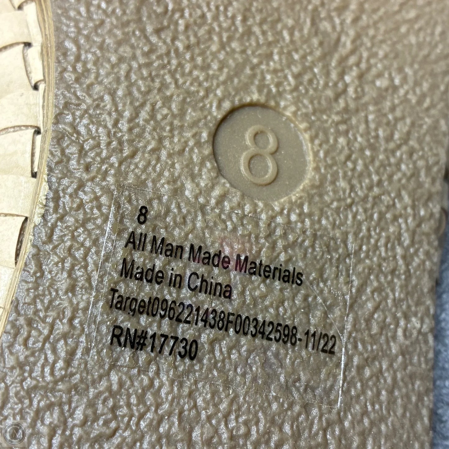 Shoes Flats By Universal Thread In Beige, Size: 8