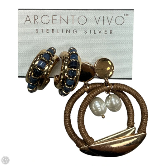 Earrings Hoop By Cmb, Size: 02 Piece Set
