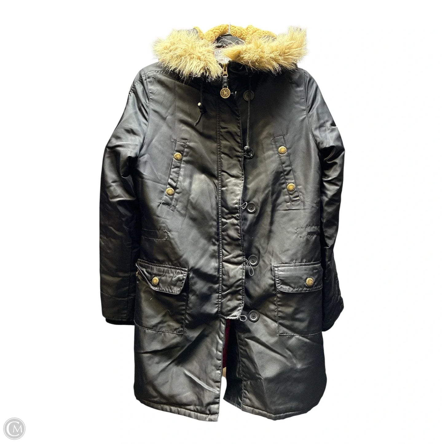 Coat Puffer & Quilted By Old Navy In Black, Size: M