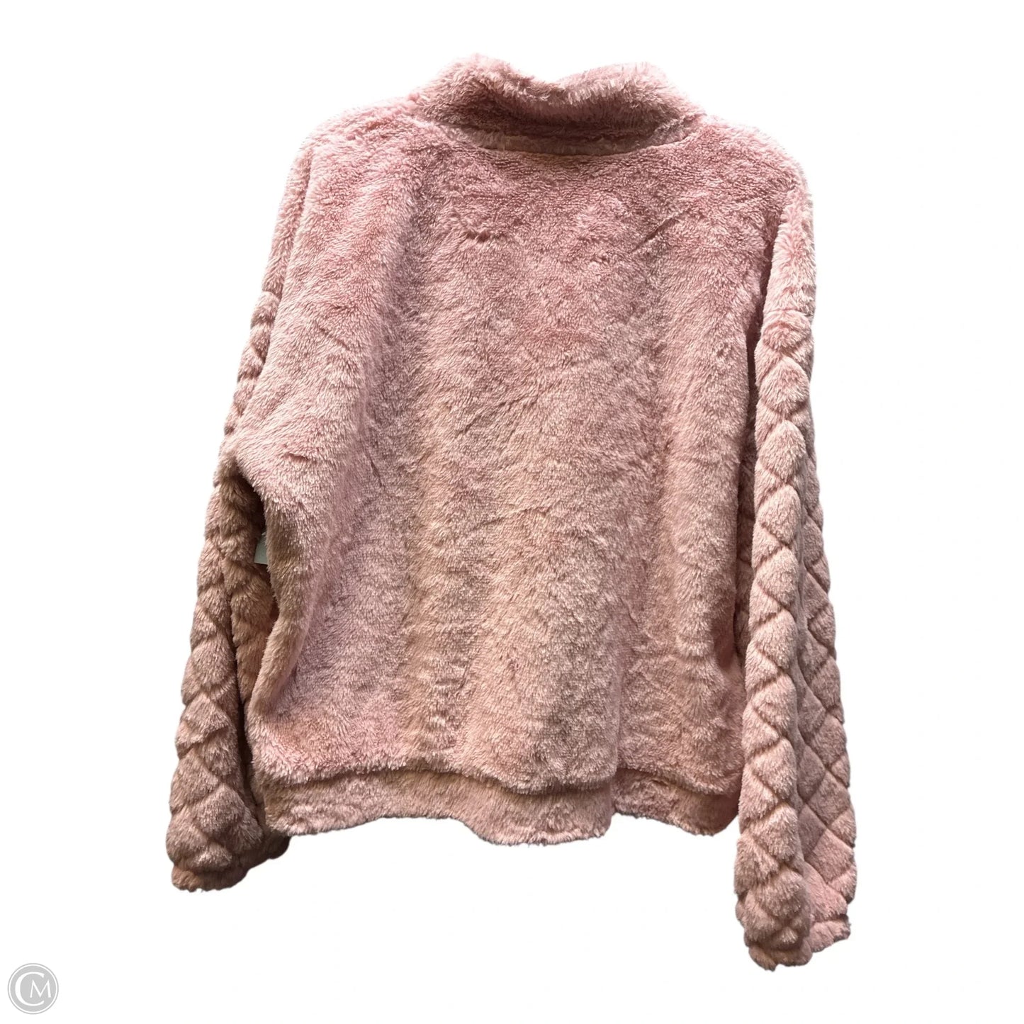 Sweatshirt Collar By No Boundaries In Pink, Size: 3x