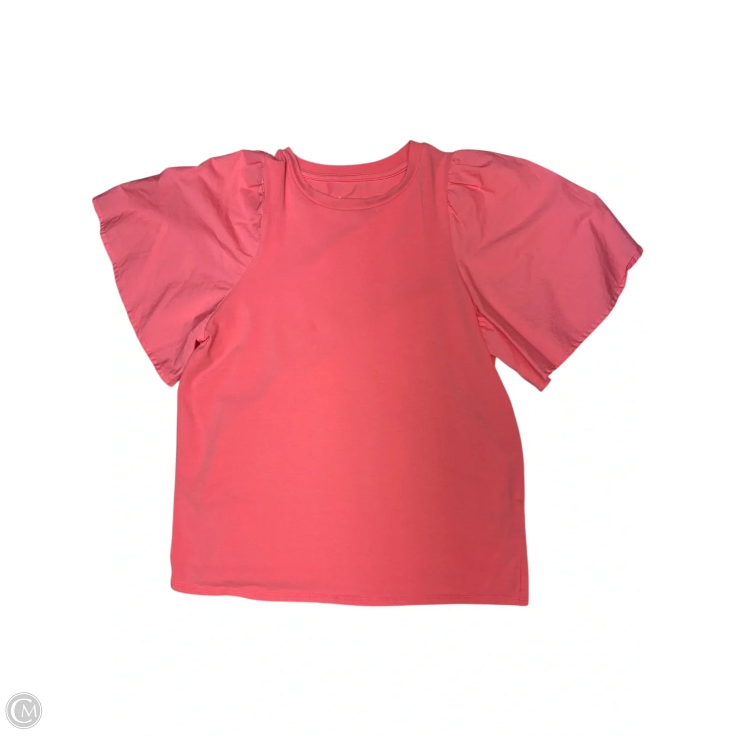 Top Short Sleeve By Cmf In Striped Pattern, Size: S