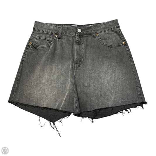 Shorts By H&m In Black, Size: 12