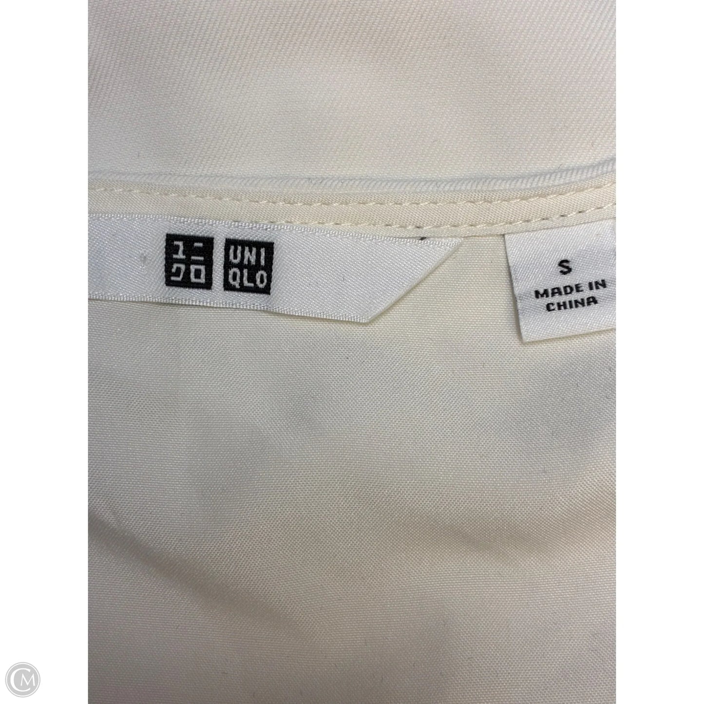 Dress Work By Uniqlo In White, Size: S