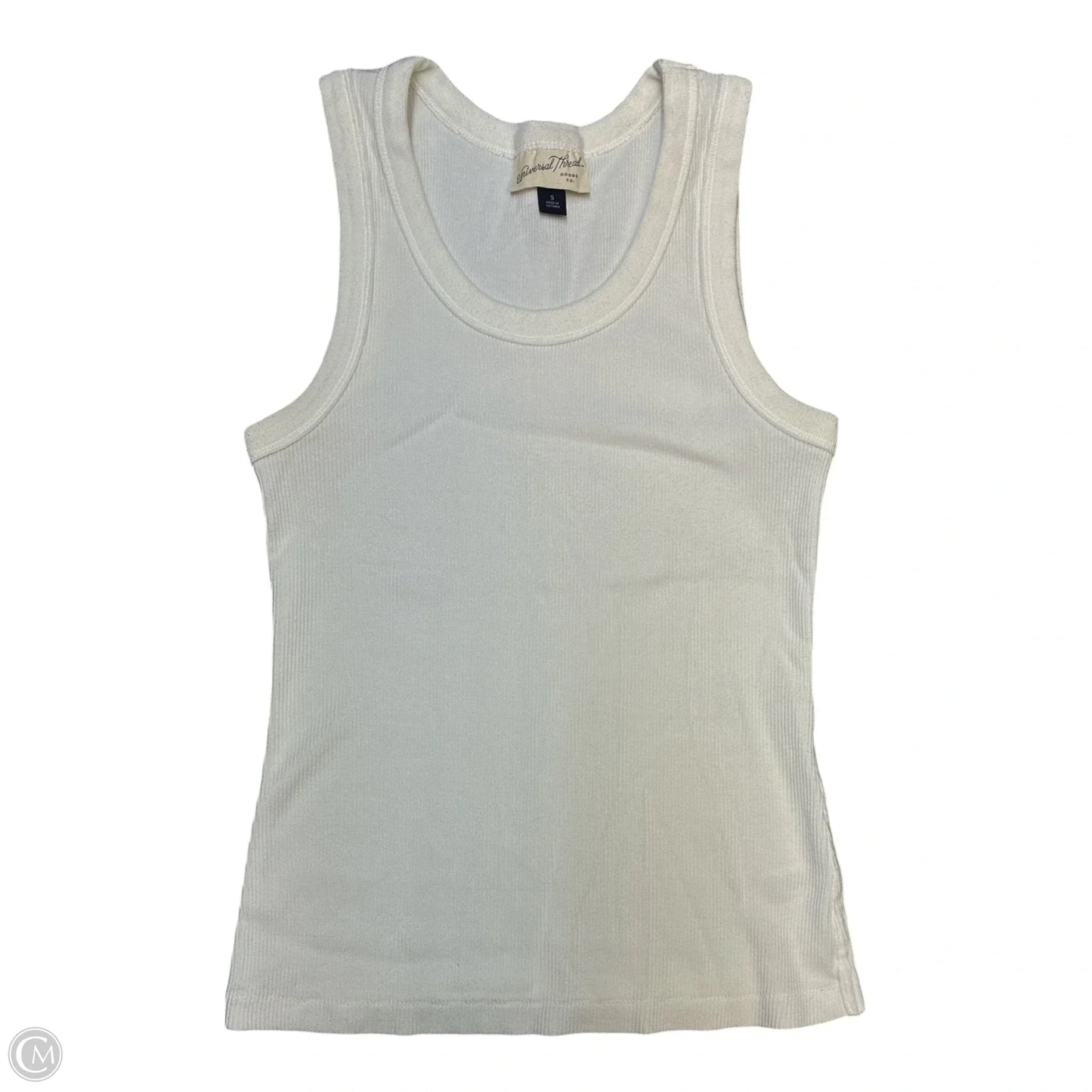 Tank Top By Universal Thread In White, Size: S