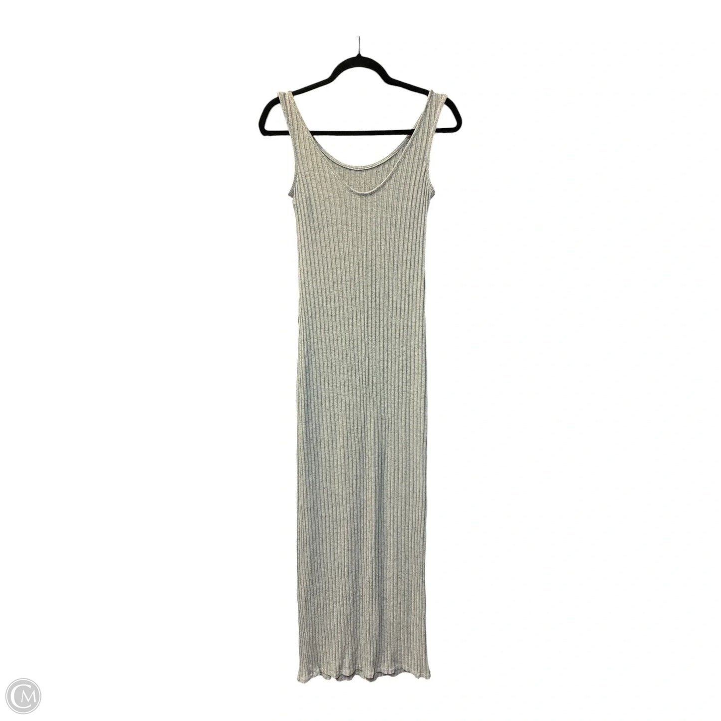 Dress Casual Maxi By Cmf In Grey, Size: M