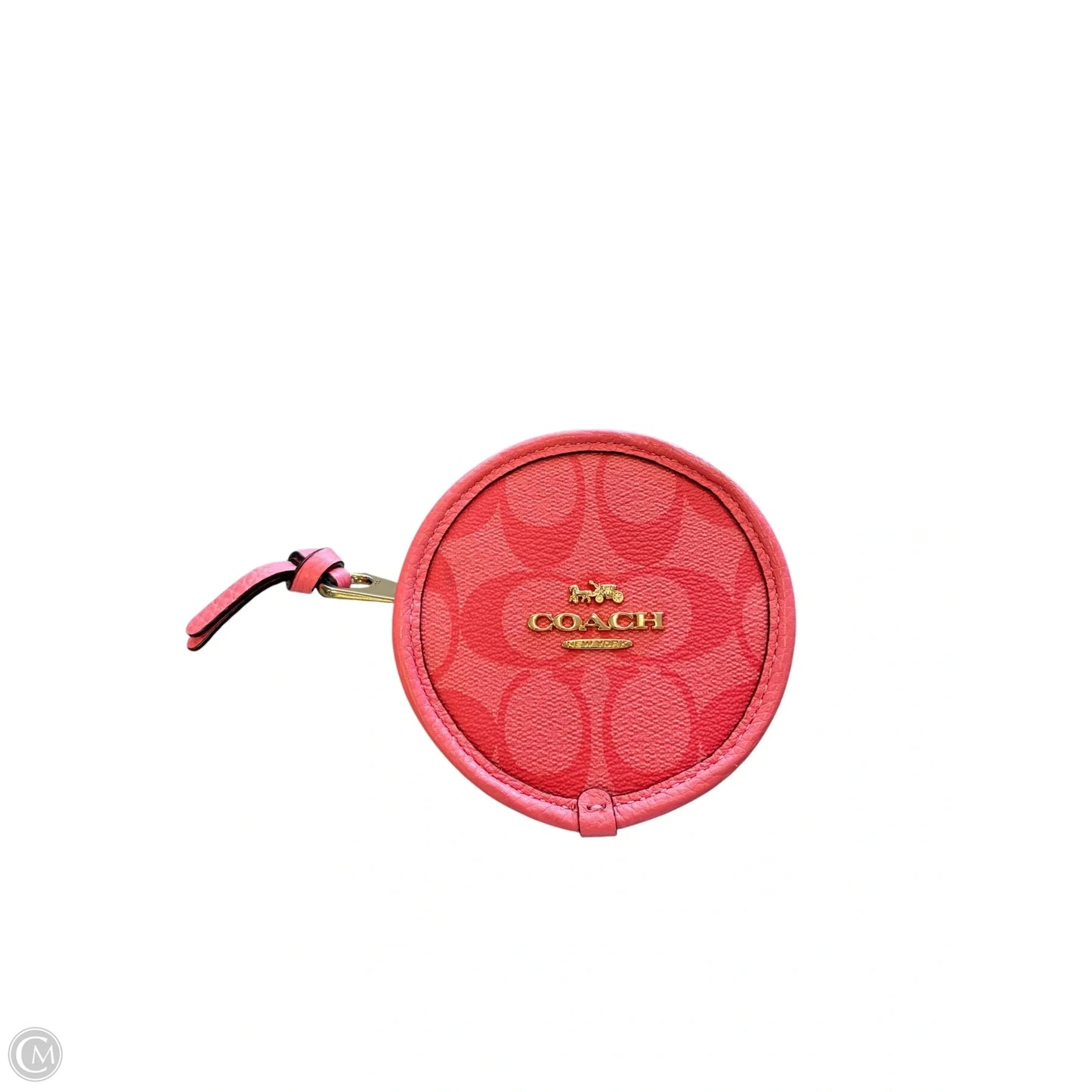 Coin Purse Designer By Coach, Size: Small
