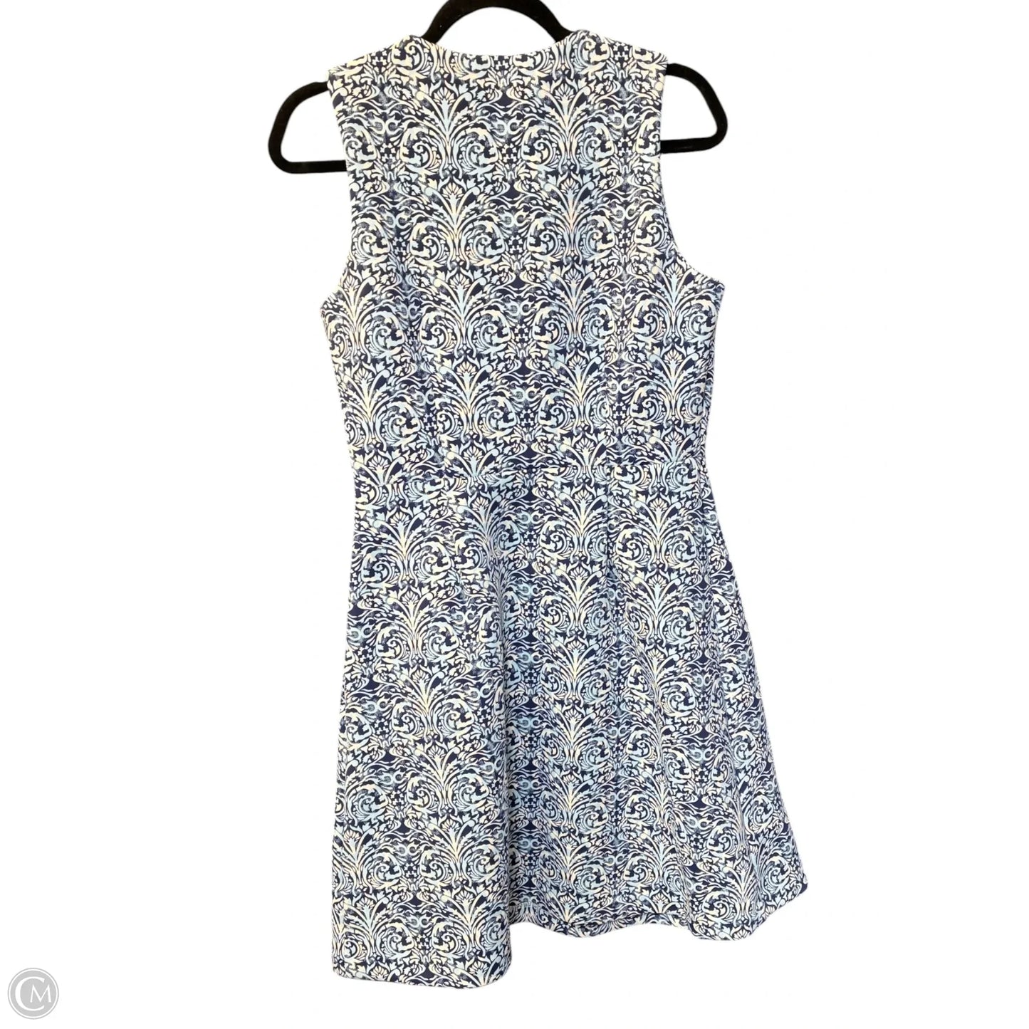 Dress Work By J Mclaughlin In Blue & White, Size: M