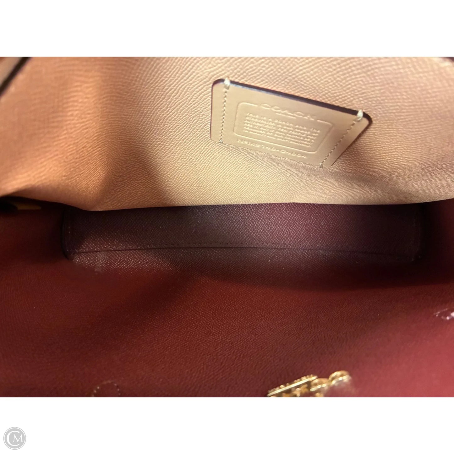 Handbag Designer By Coach, Size: Medium