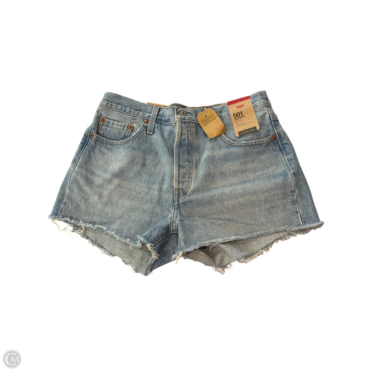 Shorts By Levis In Blue Denim, Size: 8