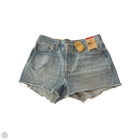 Shorts By Levis In Blue Denim, Size: 8
