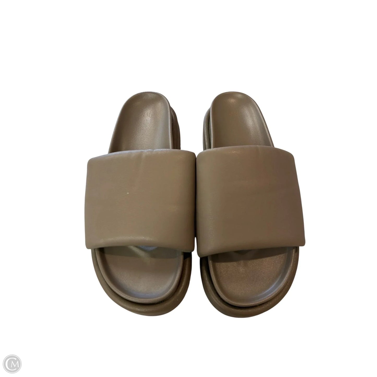 Sandals Flats By H&m In Brown, Size: 7.5