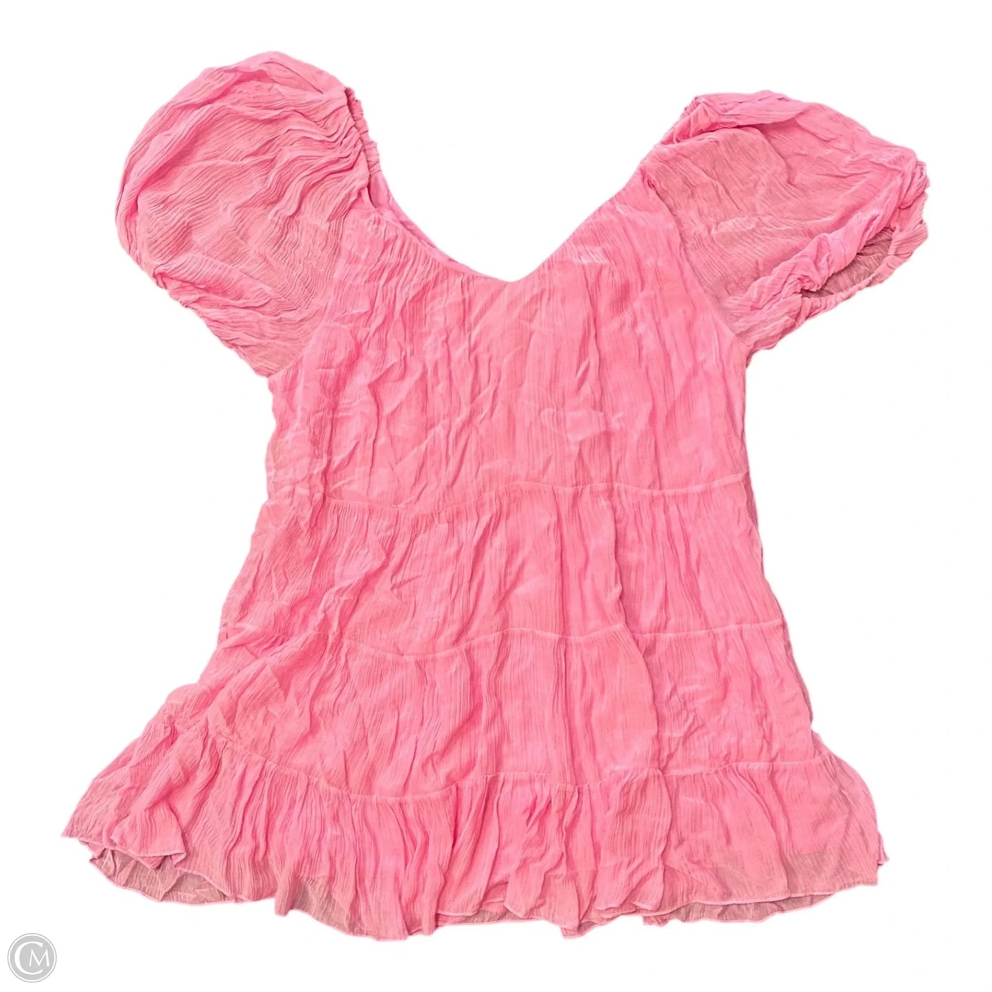Dress Casual Short By Rebecca Taylor In Pink, Size: L