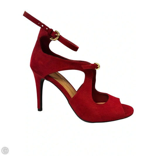 Shoes Heels Stiletto By Christian Siriano In Red, Size: 7.5