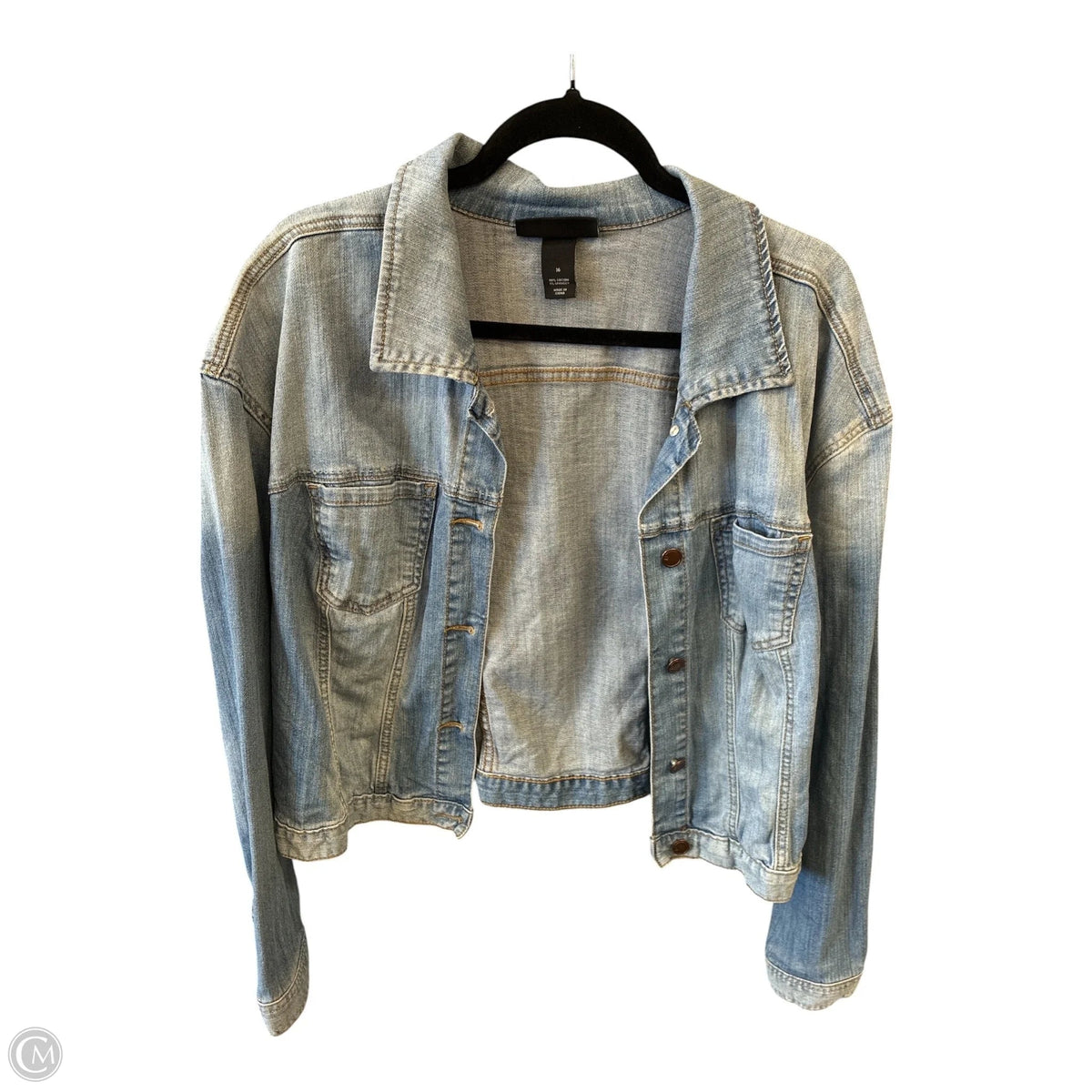 Jacket Denim By Lane Bryant In Blue Denim, Size: 1x