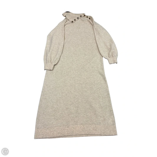 Dress Sweater By Cmf In Cream, Size: L