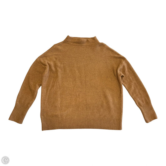 Sweater By Ann Taylor In Brown, Size: L