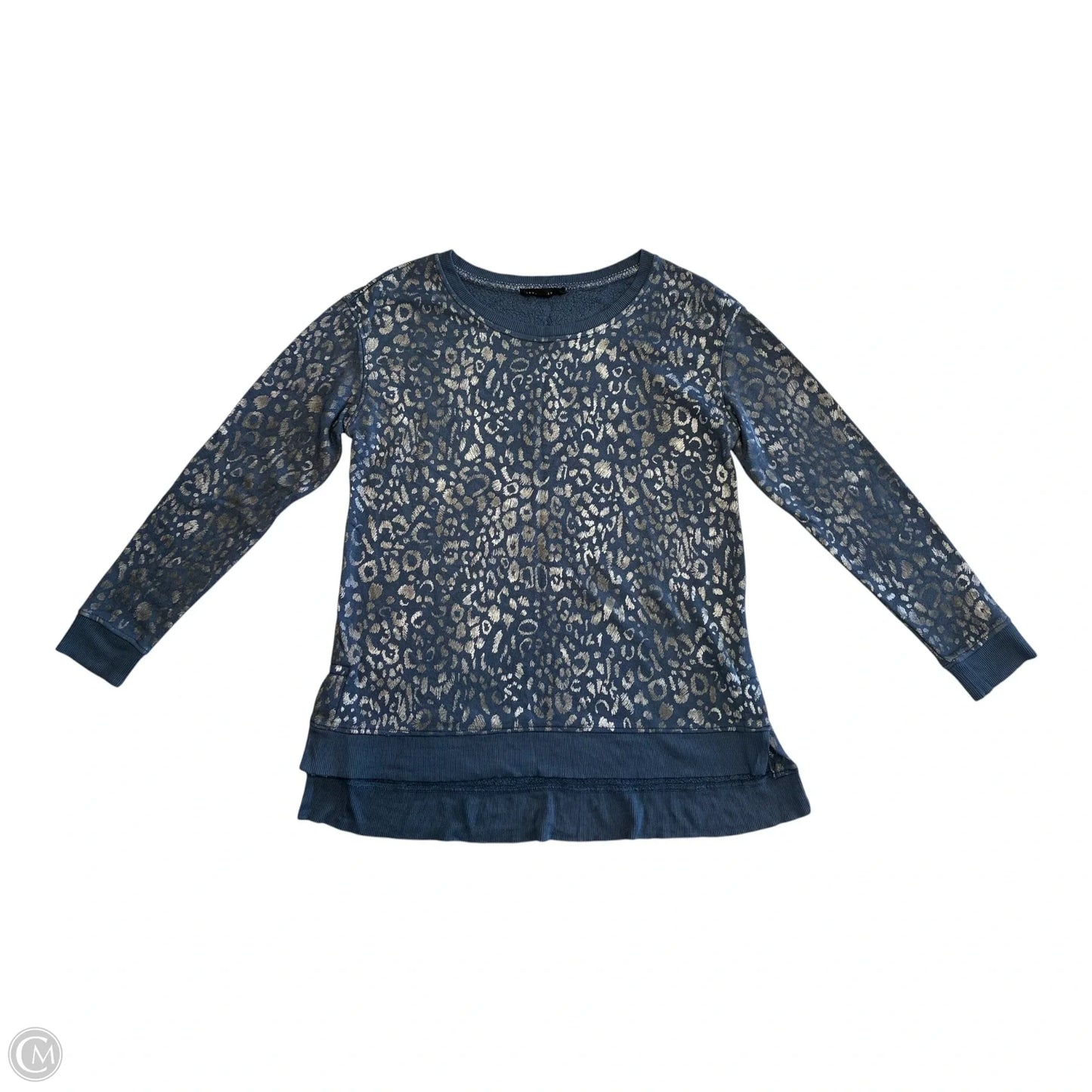 Sweatshirt Crewneck By Jane And Delancey In Animal Print, Size: S