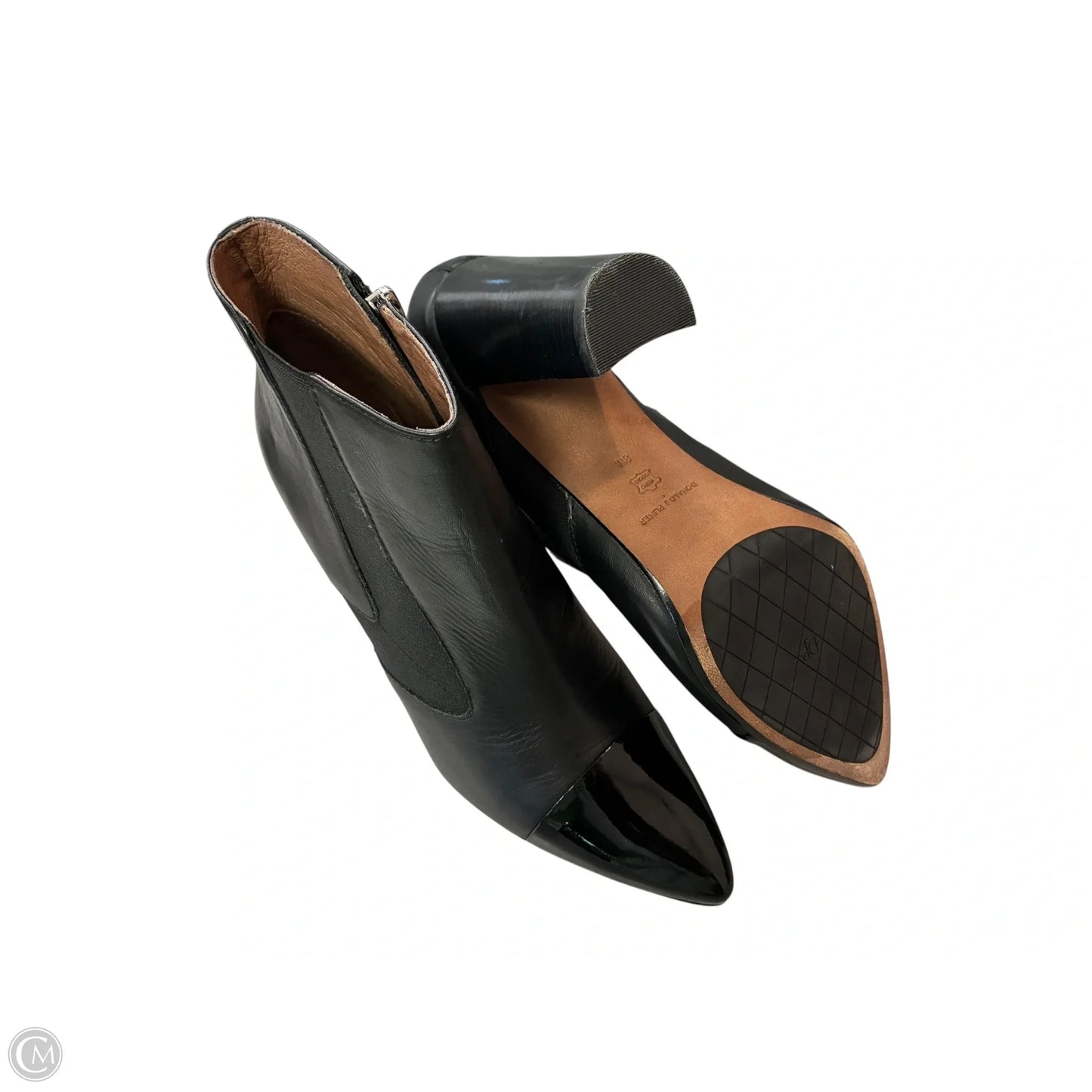 Boots Ankle Heels By Donald Pliner In Black, Size: 8