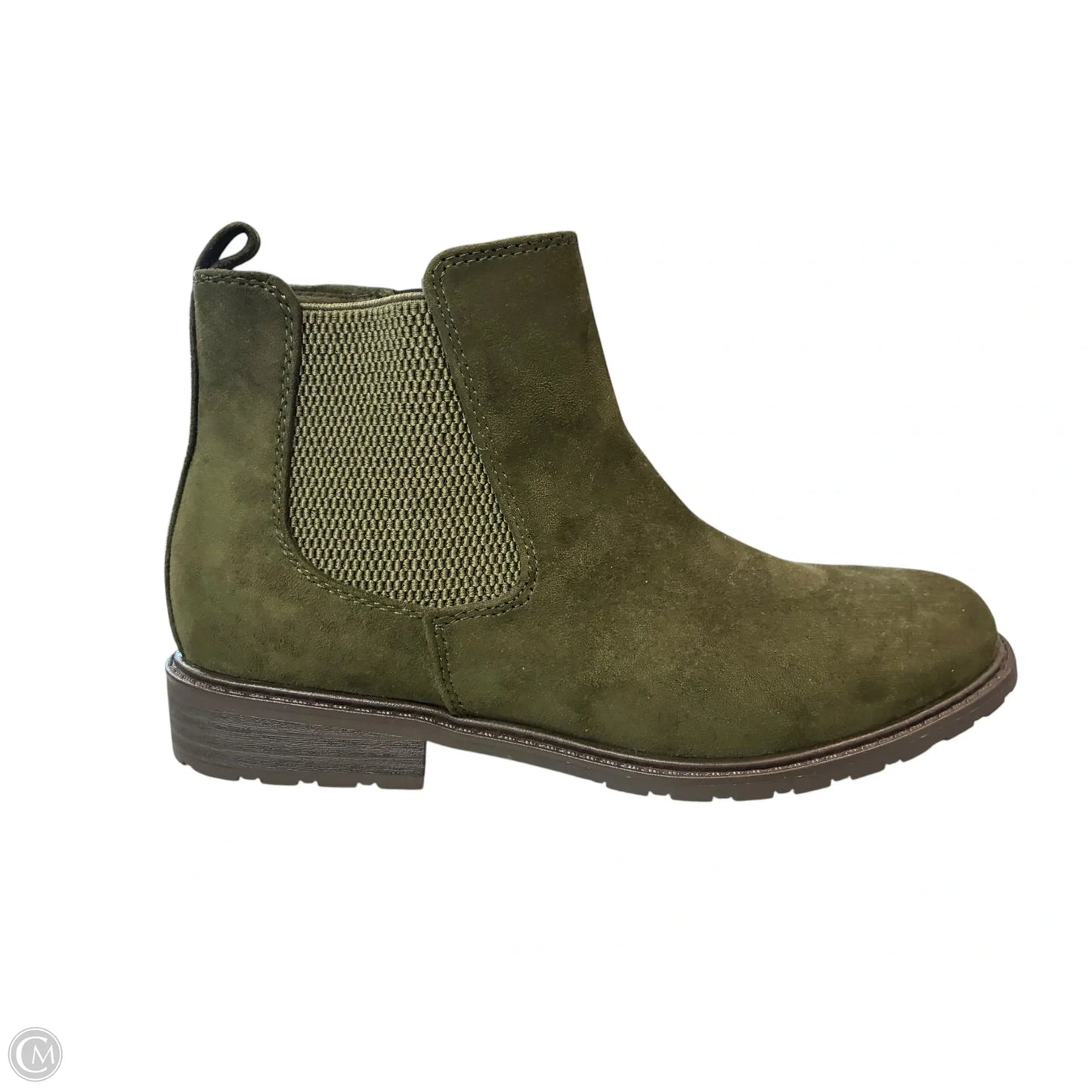 Boots Ankle Heels By White Mountain In Green, Size: 8