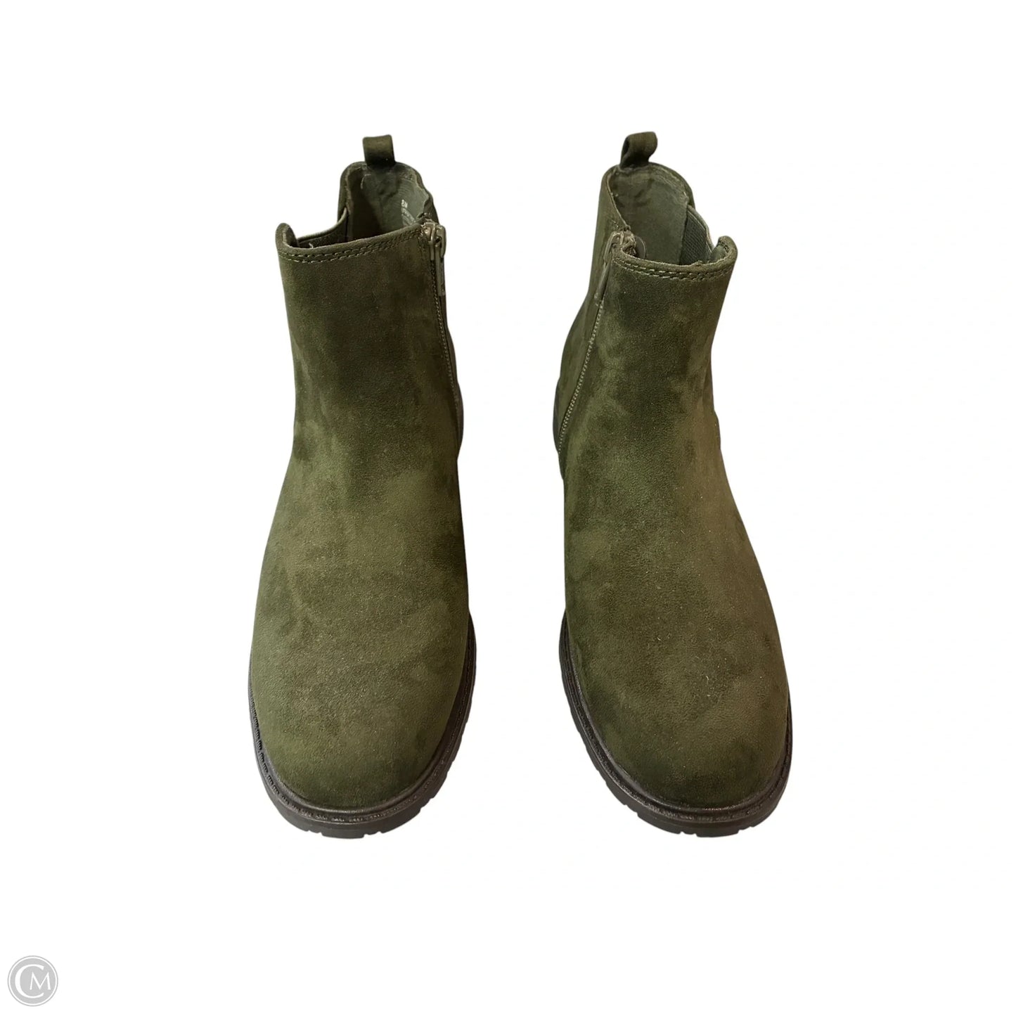 Boots Ankle Heels By White Mountain In Green, Size: 8