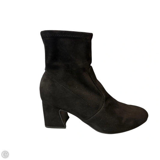 Boots Ankle Heels By Unisa In Black, Size: 8.5